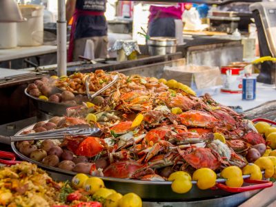 Seafood festival in Marathon, Florida